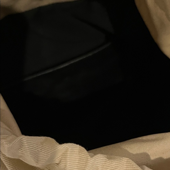 Vera Pelle Black and Tan Woven Bucket Bag - Picture 4 of 7